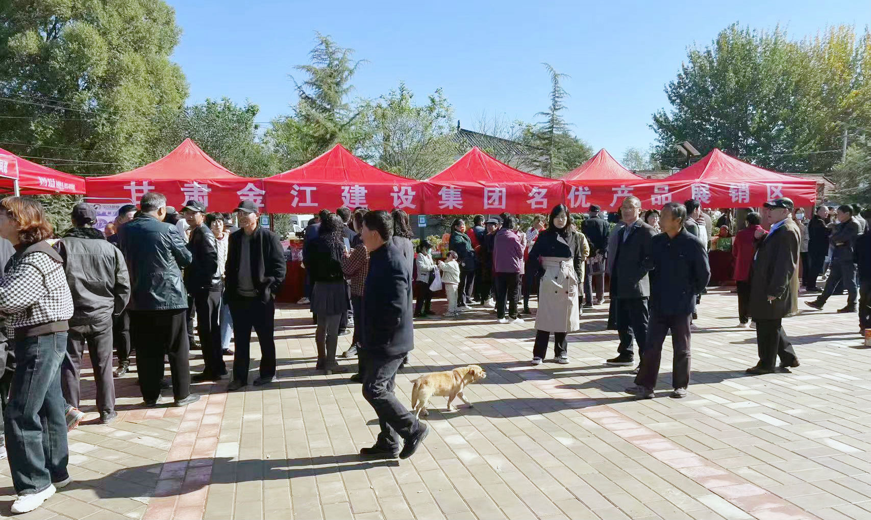 10.22寶馬紙業(yè)、副食公司、中北公司、國肽酒業(yè)公司參加荔堡鎮(zhèn)南關(guān)村黨群服務(wù)中心落成暨民俗文化節(jié)展銷活動(dòng).jpg